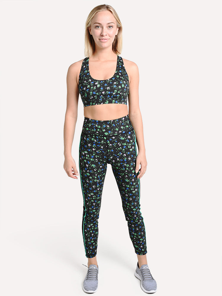 Thrive Societe Printed Peep Mesh Legging