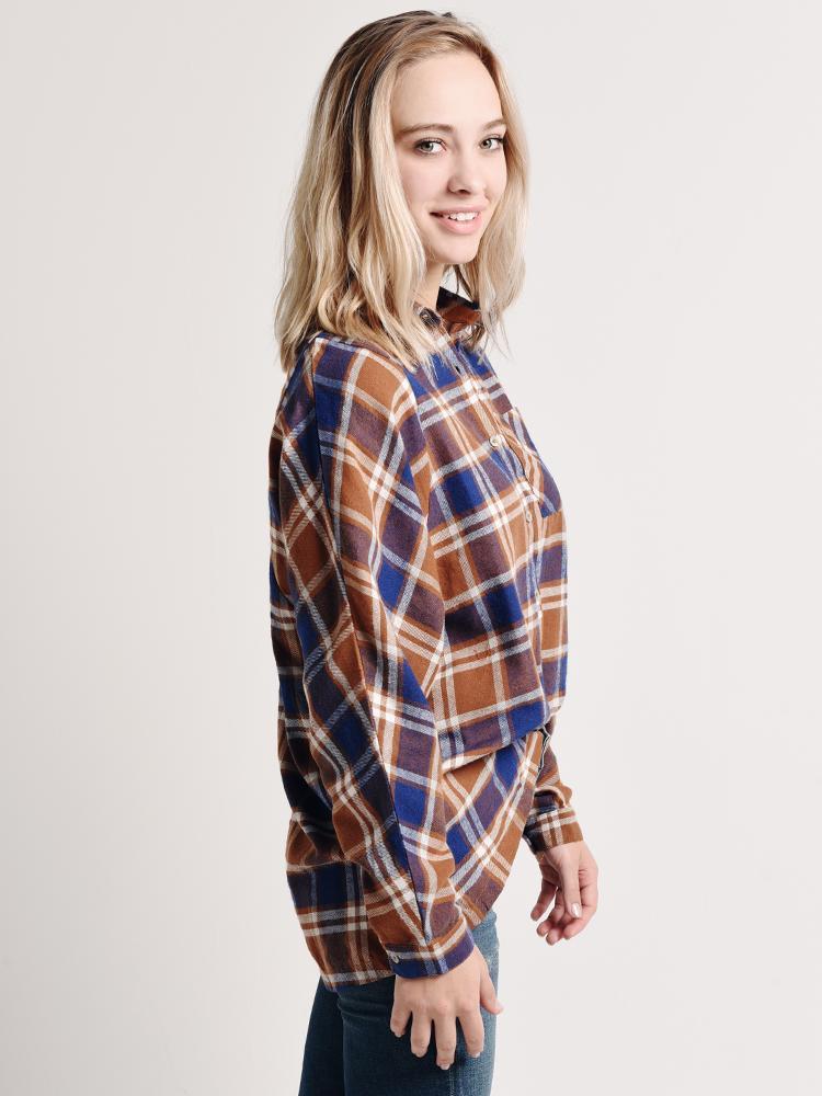 Hem & Thread Dolman Sleeve Button Down
