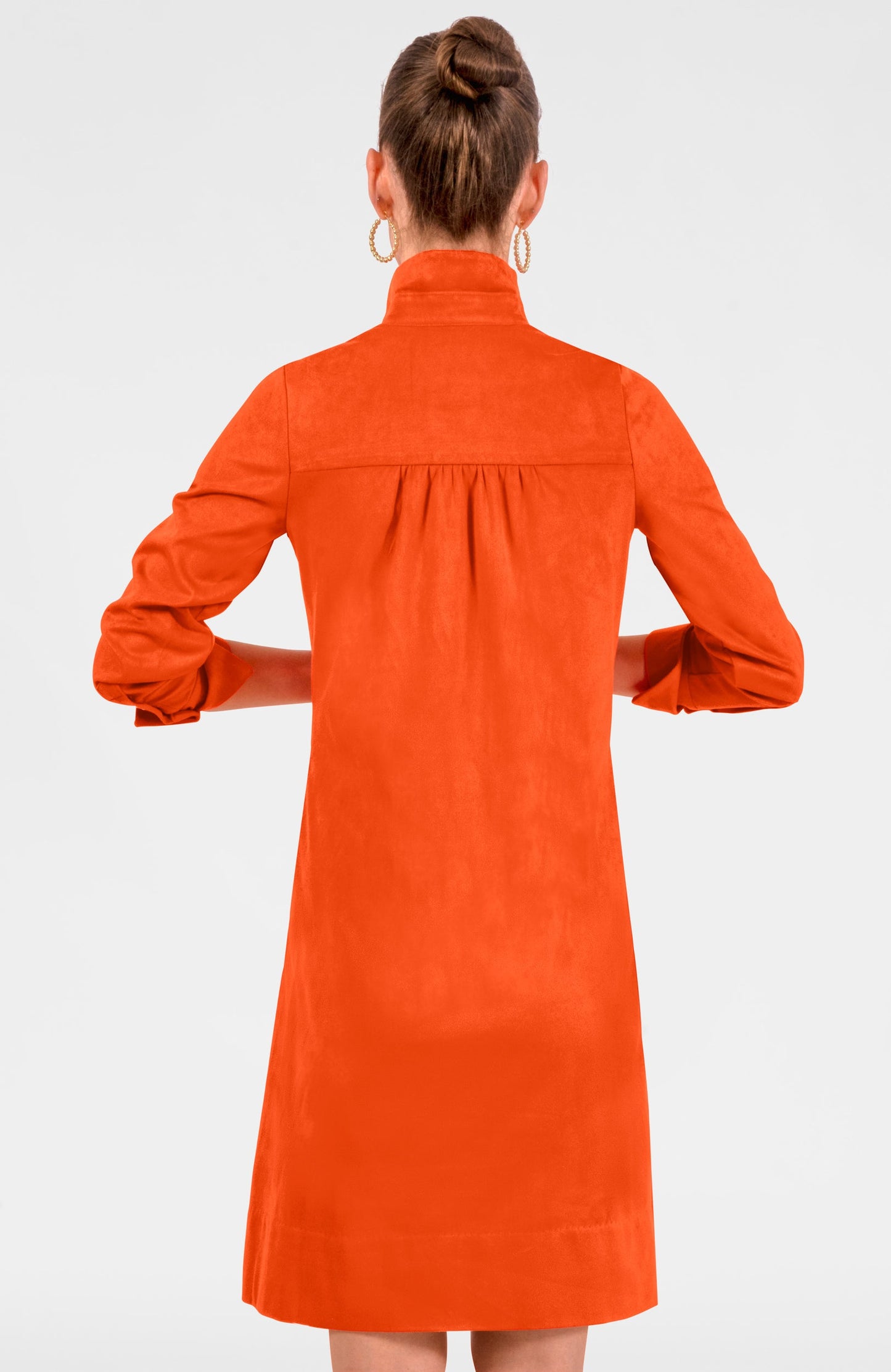 Ruffle Rumble Dress - Ultra Suede