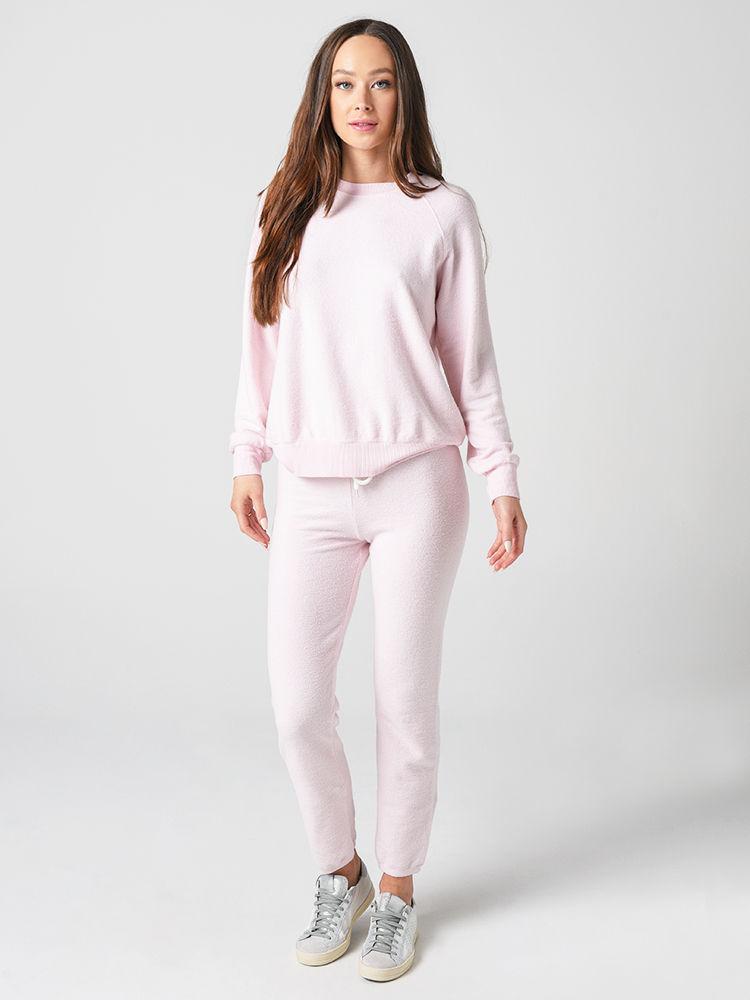 Monrow Women's Reversed Elastic Vintage Sweatpant