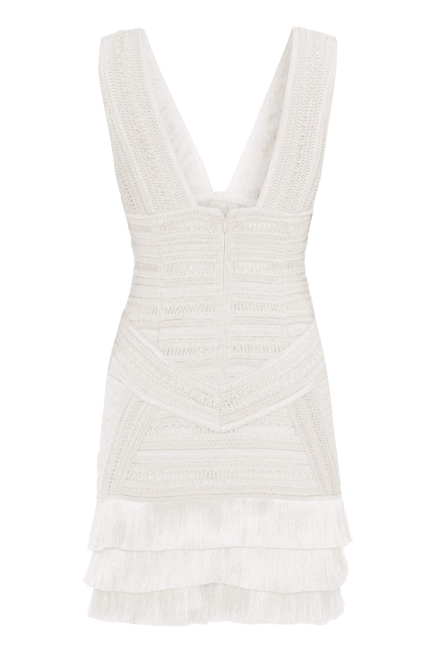 RADIANT FRINGE MINI DRESS