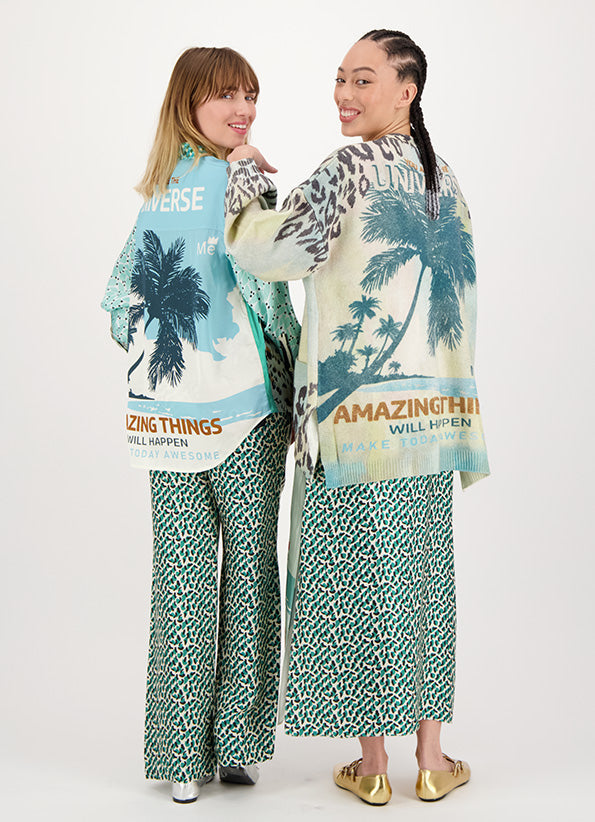 Me369 Bailey Pant Tropical Safari