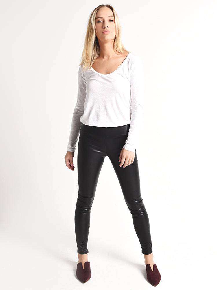 Velvet Berdine Faux Leather Leggings