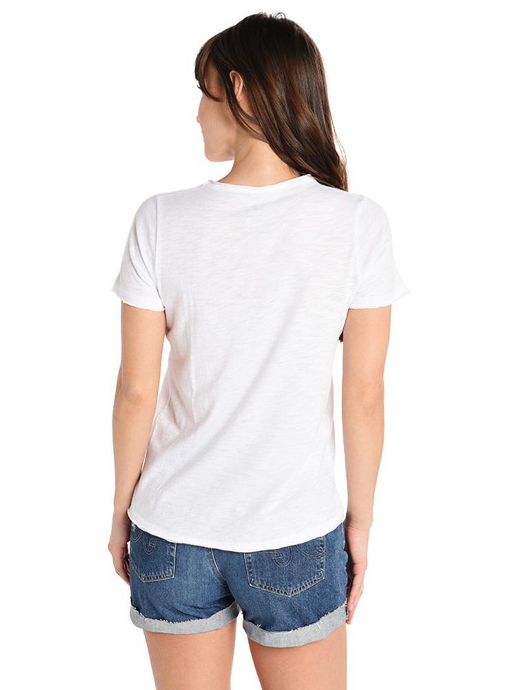 Chaser Gauze Jersey Crew Neck Short Sleeve Wine Time Tee