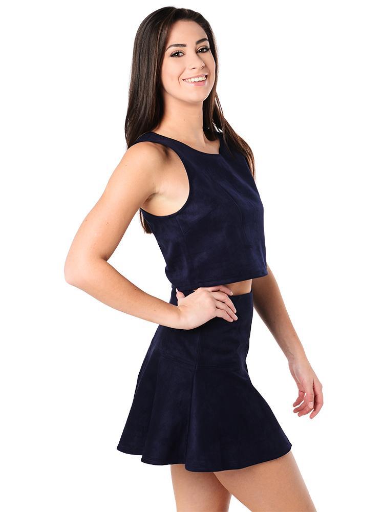 Jack By BB Dakota Delacour Faux Suede Top