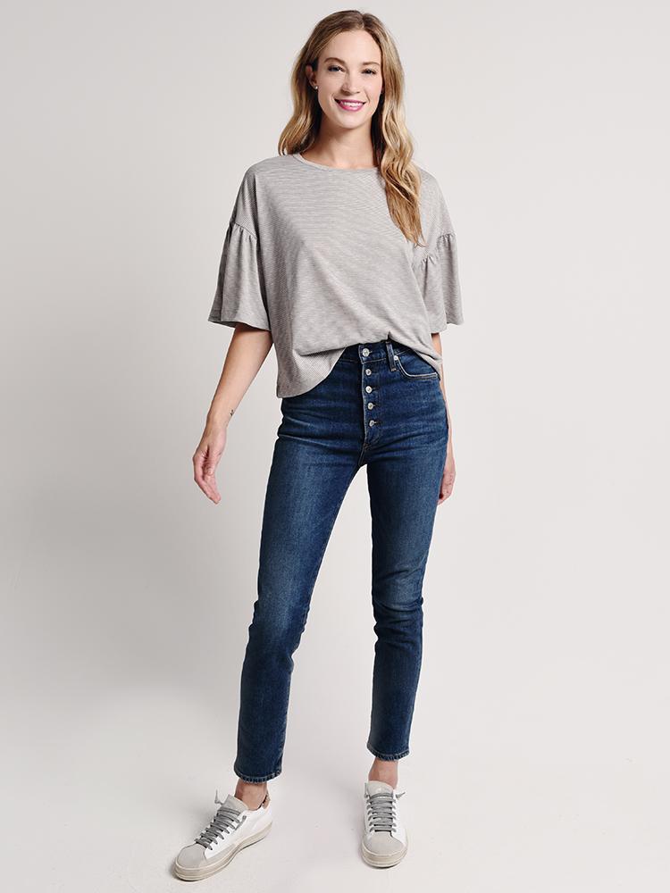 Illa Illa Flounce Sleeve Tee
