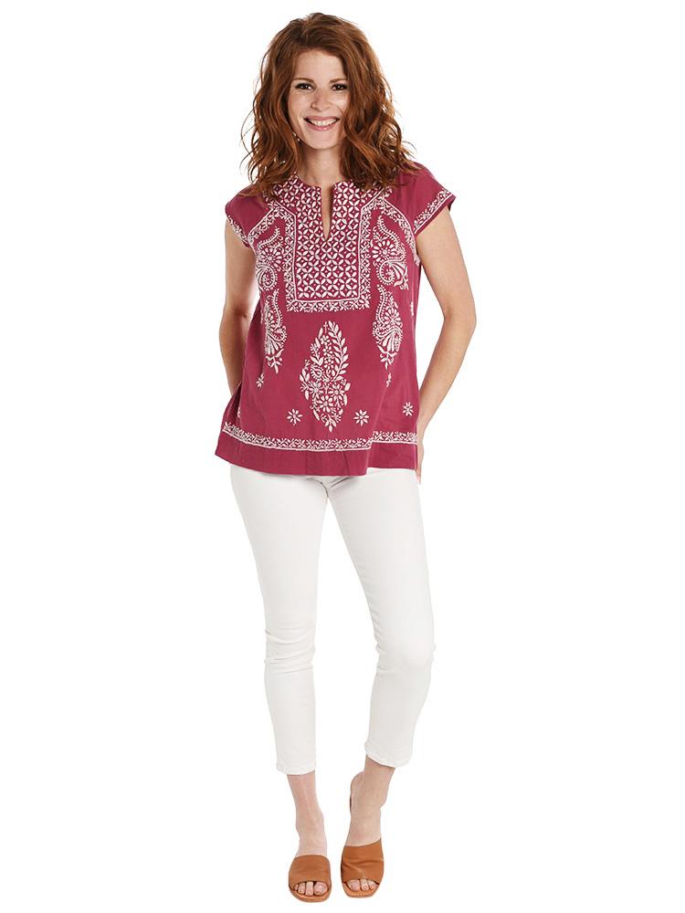 Roberta Roller Rabbit Women's Solid Faith Top