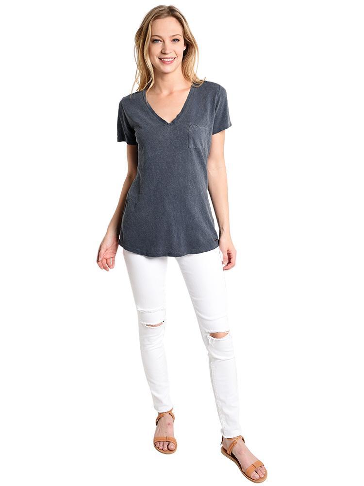 Philanthropy Lynne Deep V Top