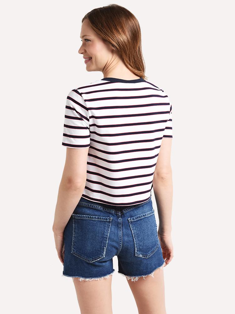 After Market Striped Boxy Tee