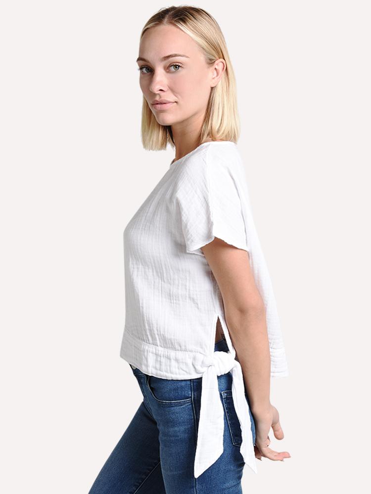Stark X Side Tie Top
