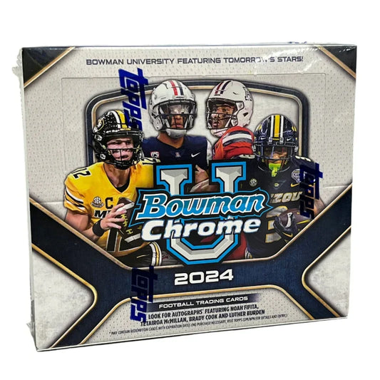 2024 Bowman Chrome University Football Jumbo Box