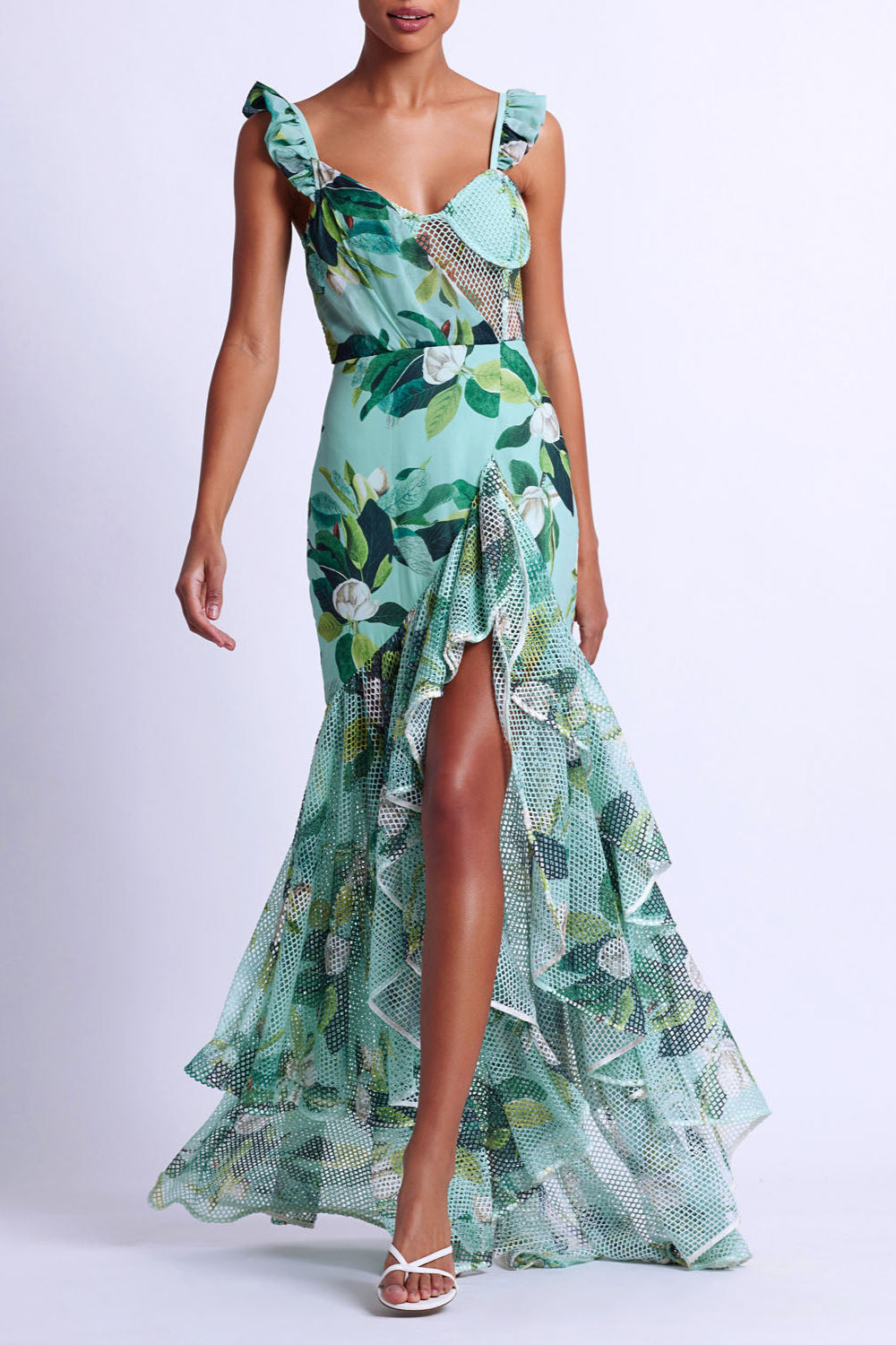 Magnolia Bustier Maxi Dress