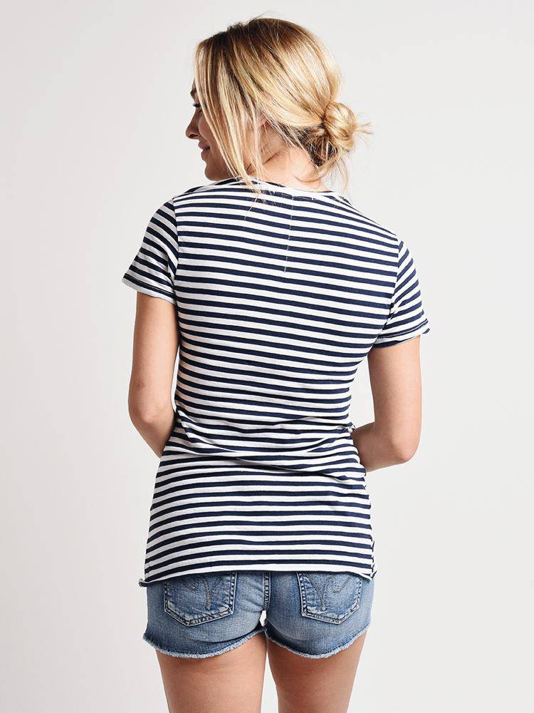 Stateside Short Sleeve Twist Top