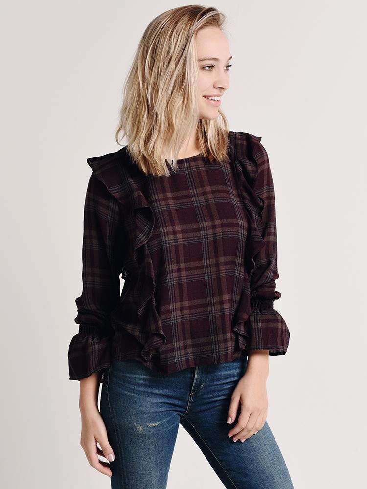 Hem & Thread Ruffle Top