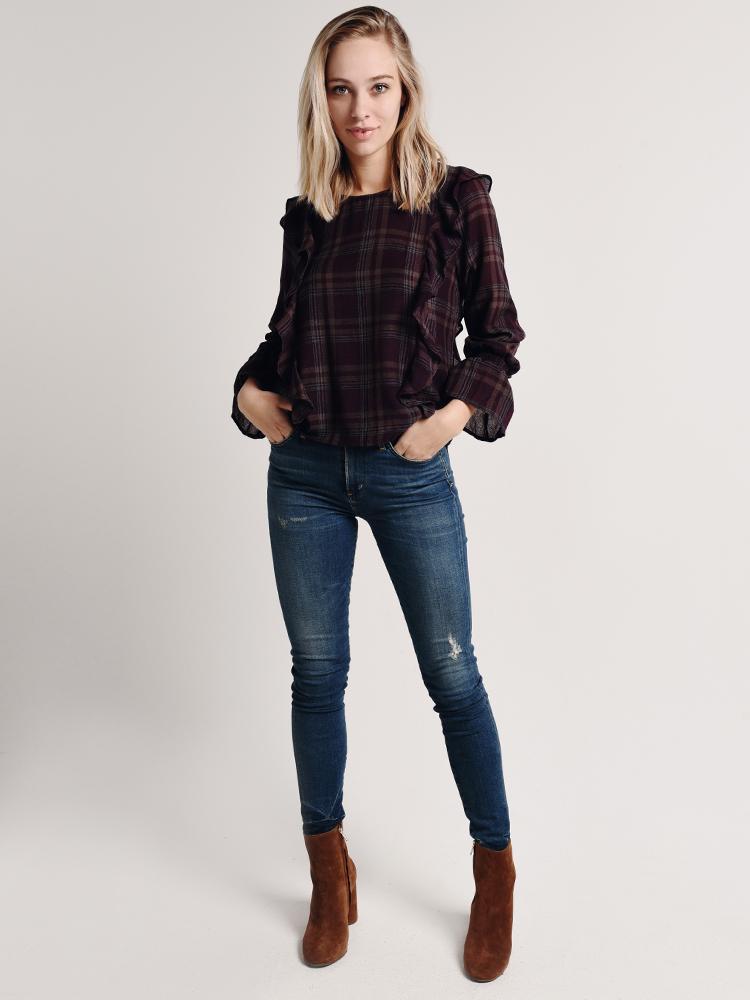 Hem & Thread Ruffle Top