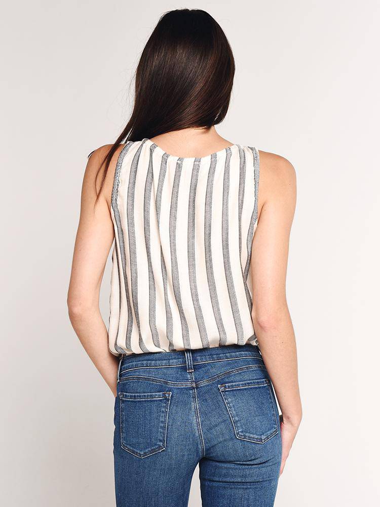 Dylan Sleeveless Havana Top