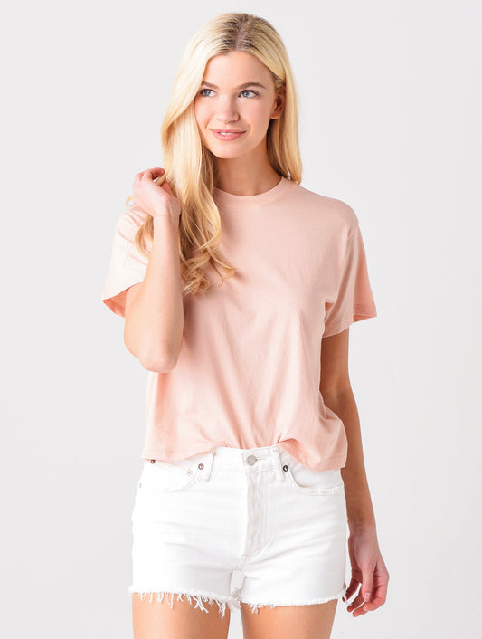 ATM Women's Classic Jersey Short Sleeve Boy Tee