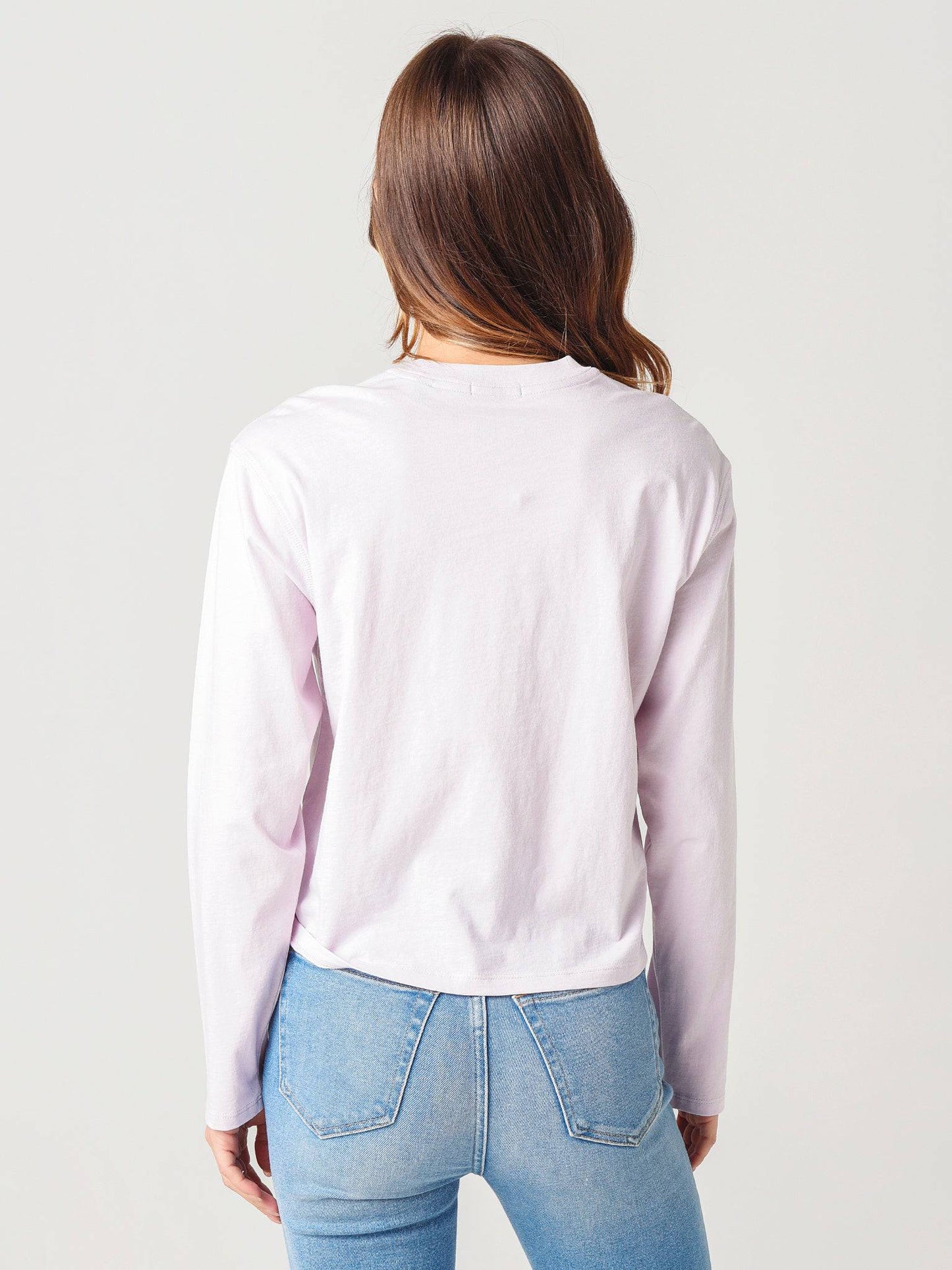 ATM Women's Classic Jersey Long Sleeve Boy Tee