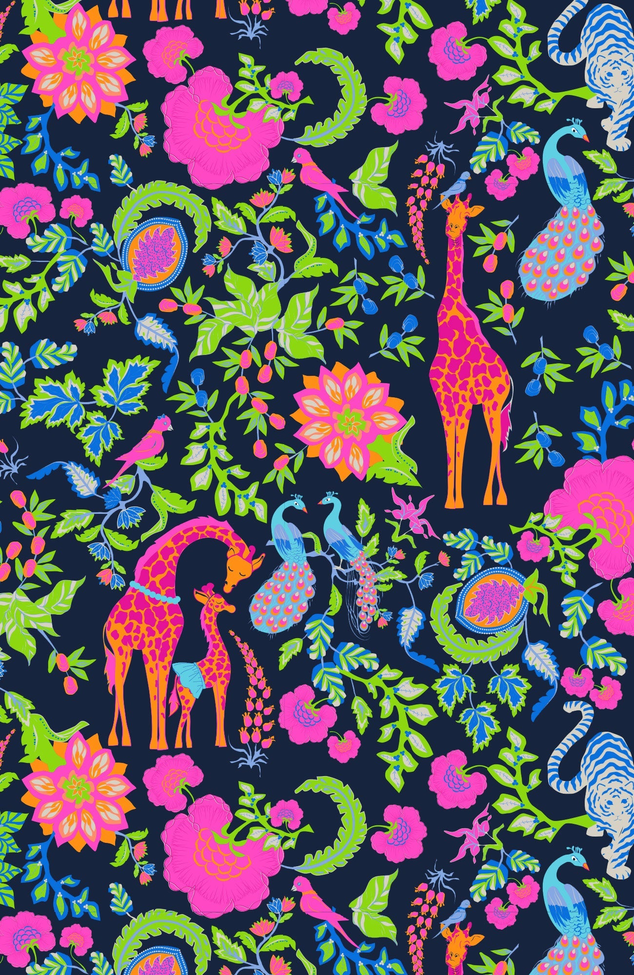 Girls Dress - Jungle Symphony