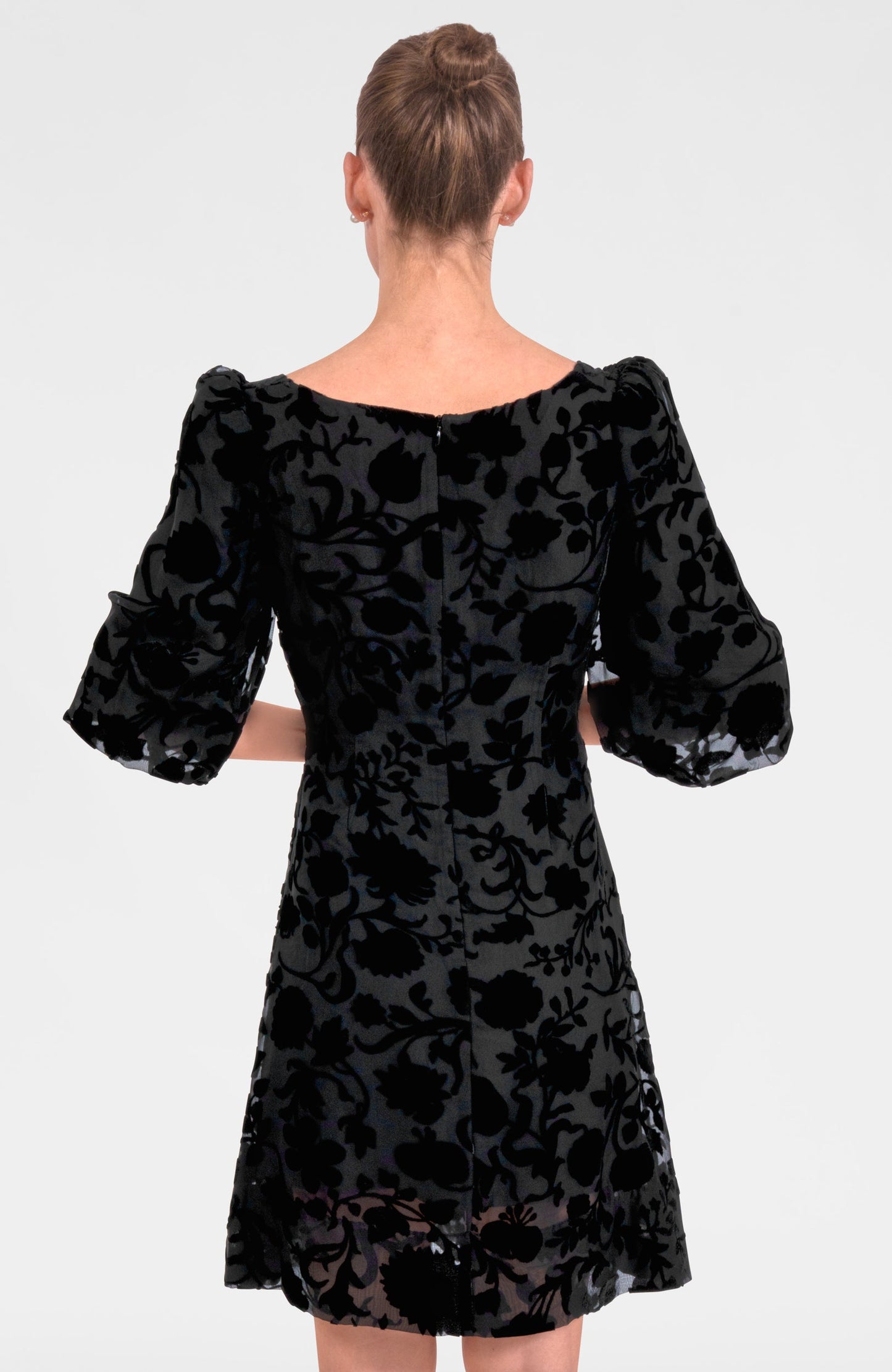 Champs Bubble Dress - Floral Burnout