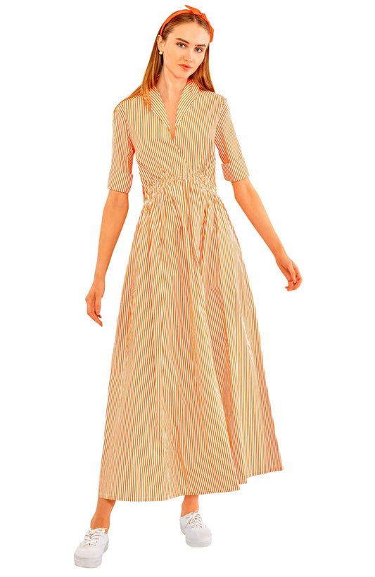 Wash & Wear June Dress - Stripe
