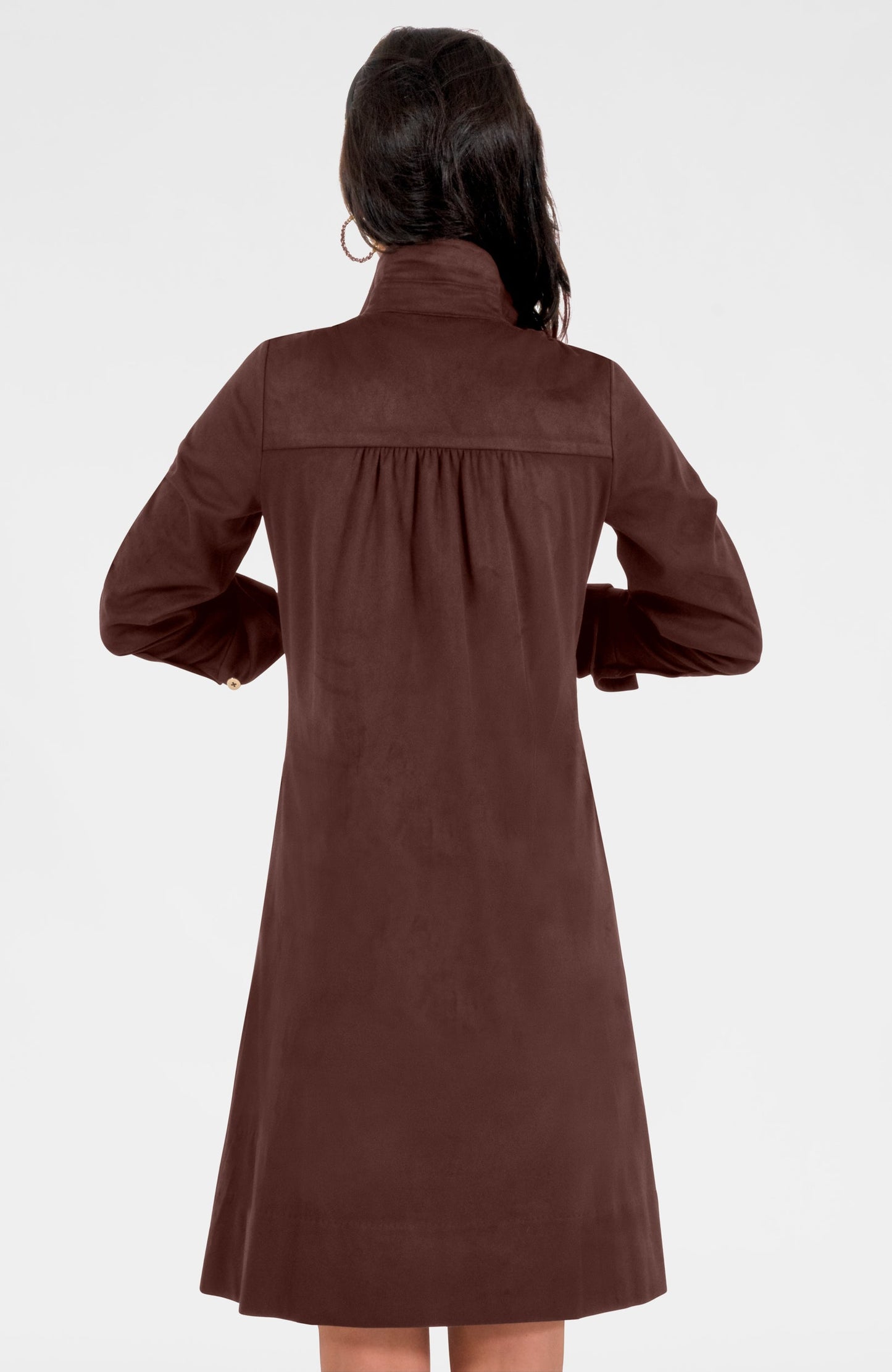 Ruffle Rumble Dress - Ultra Suede