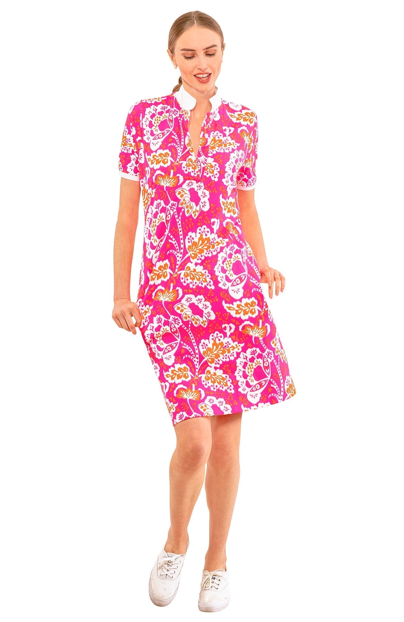 Serve It Up Dress - Flora