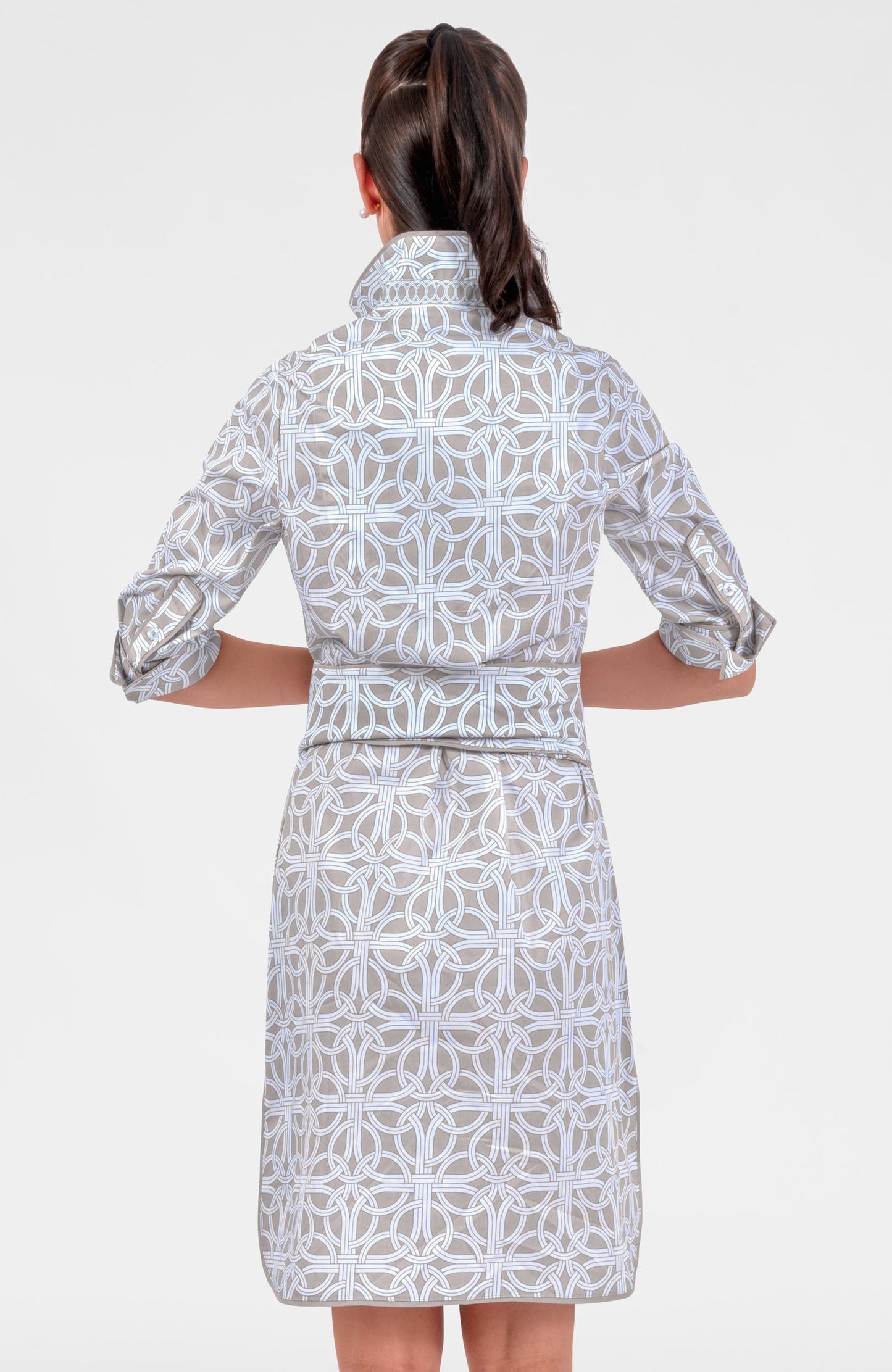 Shirt Tail Dress - Ring Toss