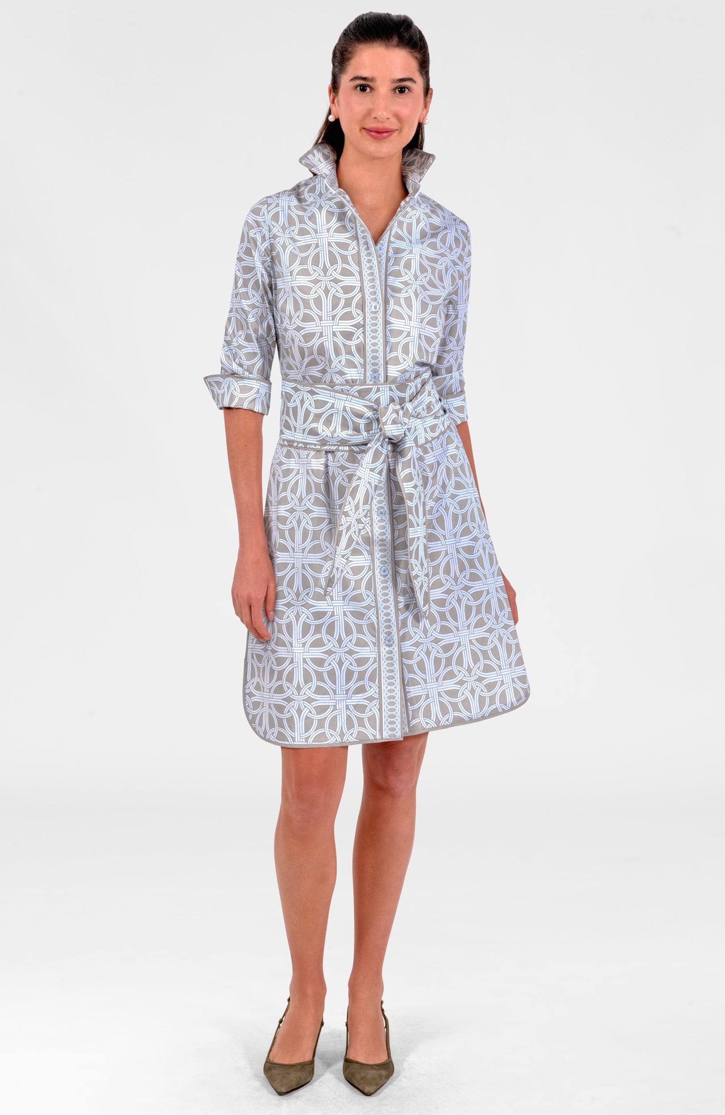 Shirt Tail Dress - Ring Toss