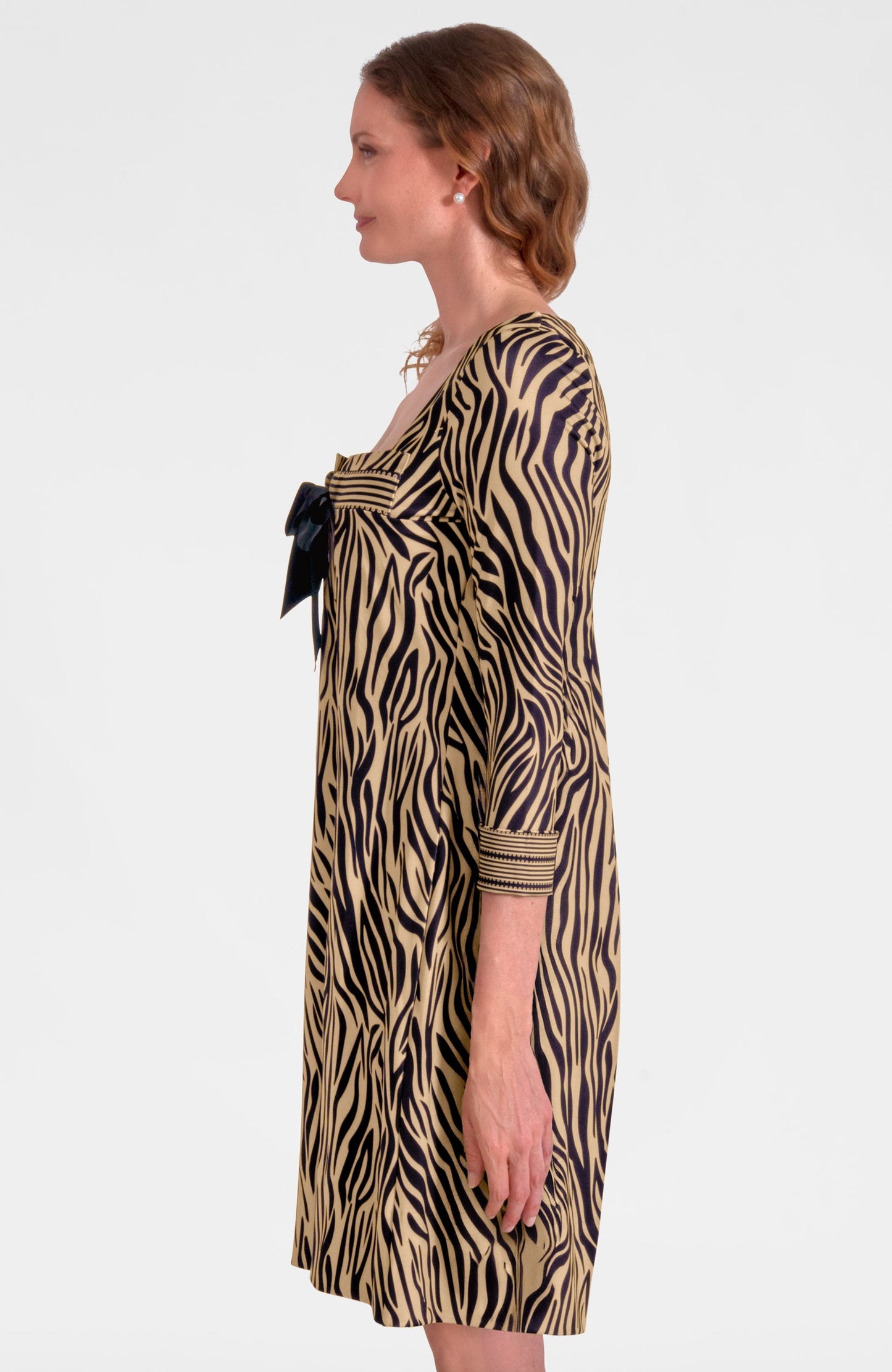Bowtastic Dress - Animal Instincts