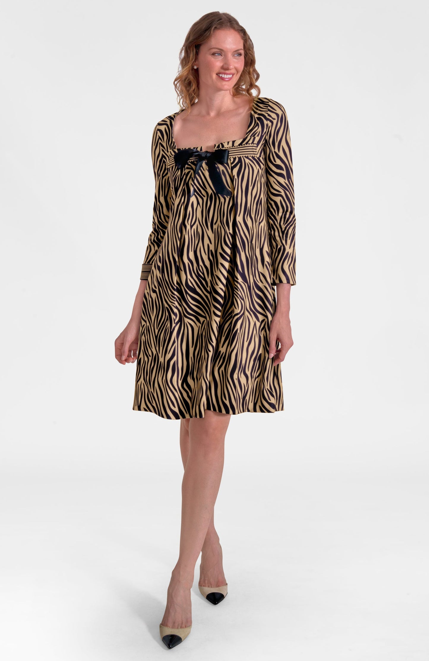 Bowtastic Dress - Animal Instincts