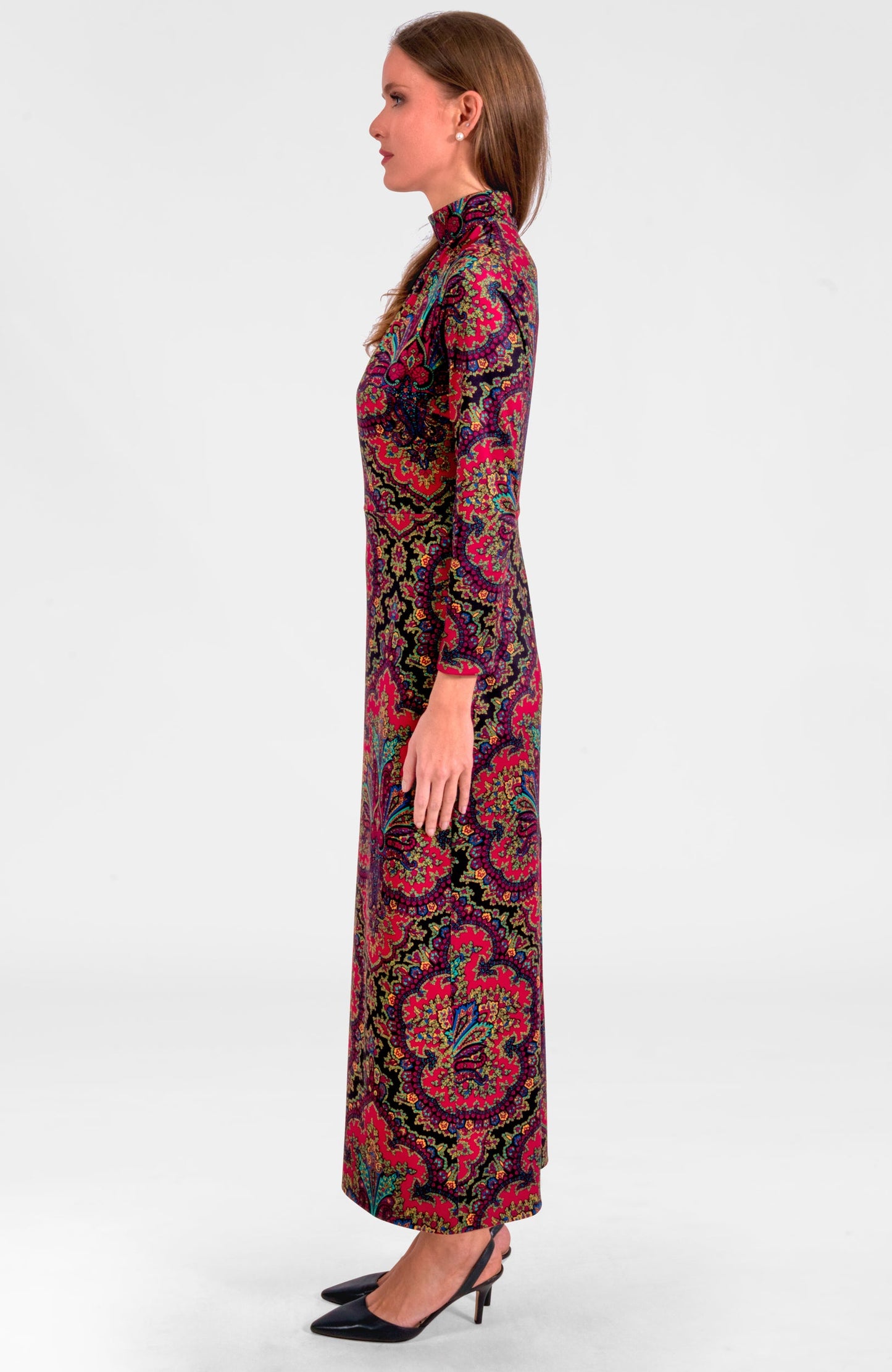 Scorching Hot Dress - Passion Paisley