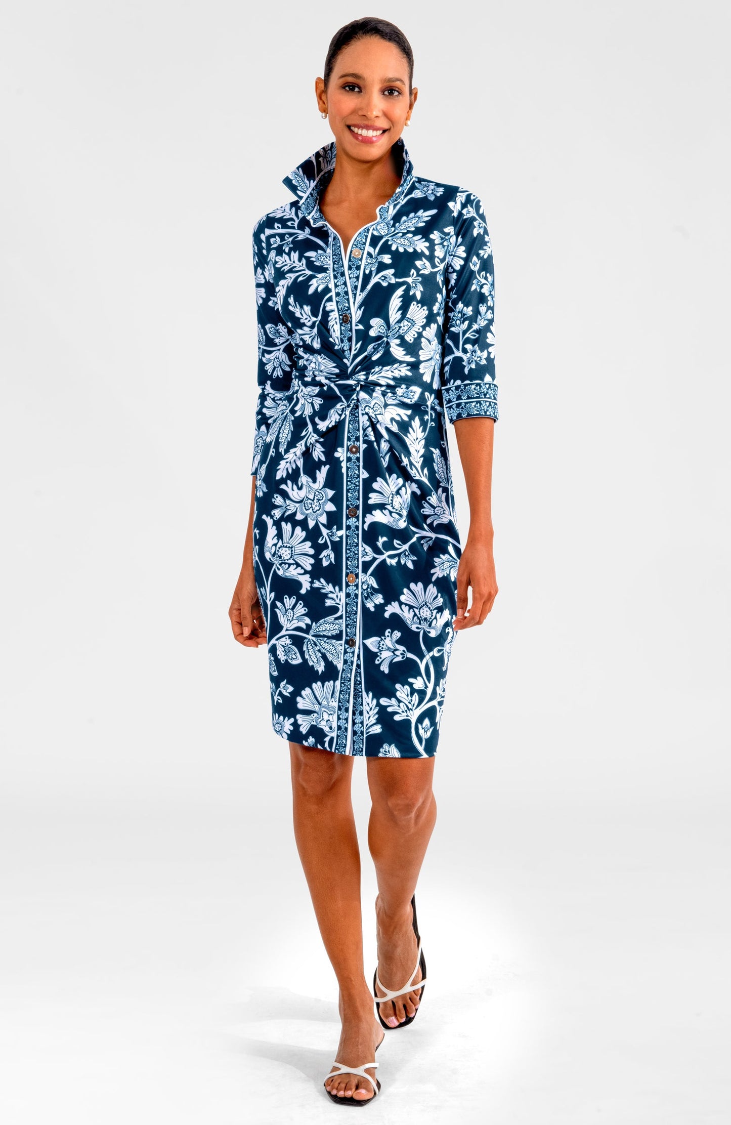 Twist & Shout Dress  -  Stunning Stippling