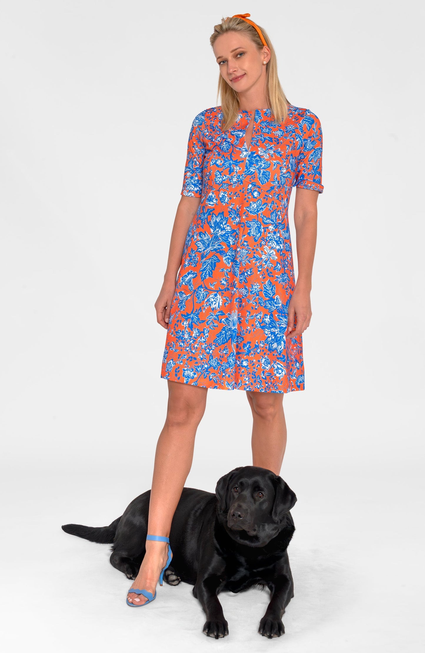 Twirly Whirly Dress - English Garden