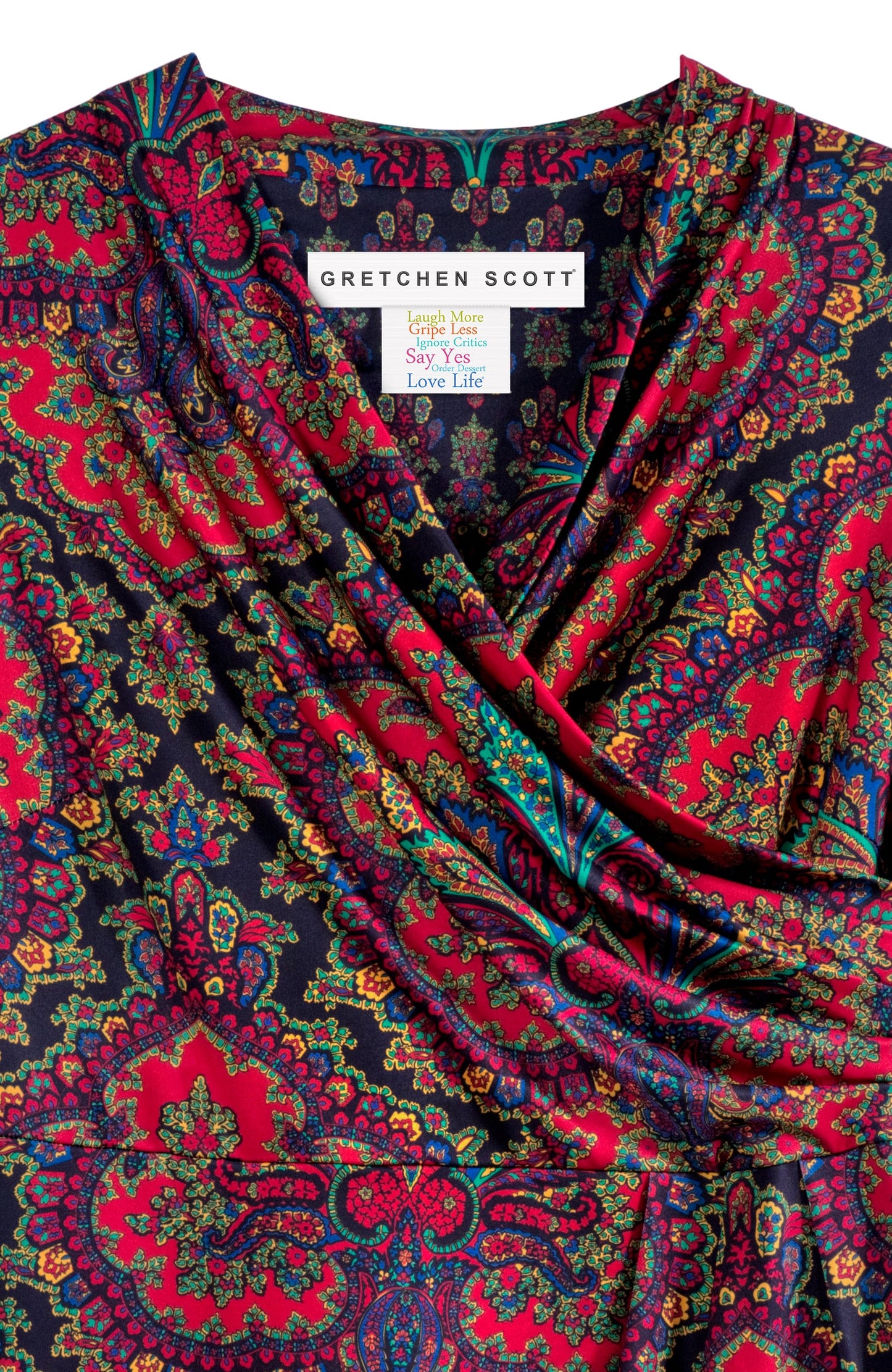 Wrapsody Dress - Passion Paisley