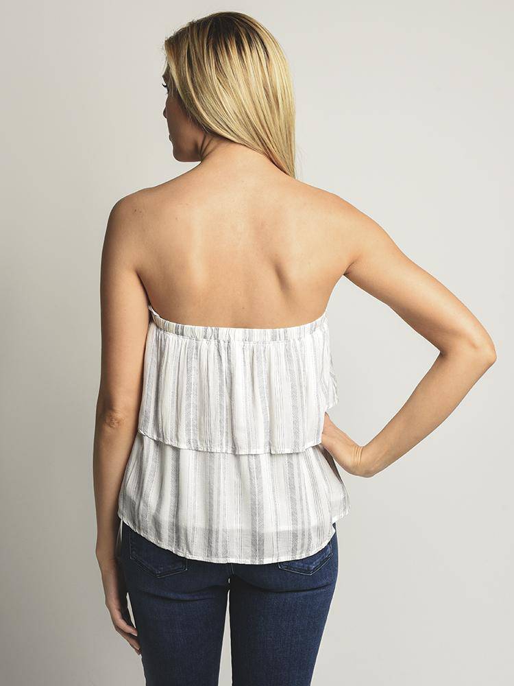 Bella Dahl Strapless Flowy Top