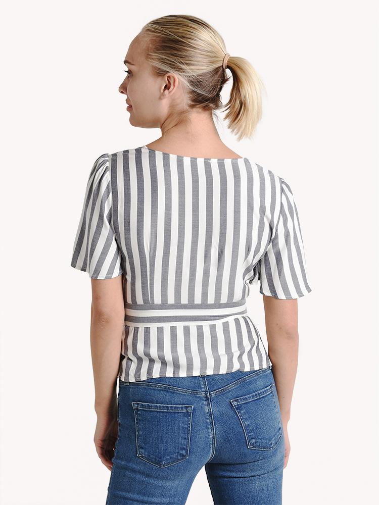 BB Dakota Wrappers Delight Wrap Top