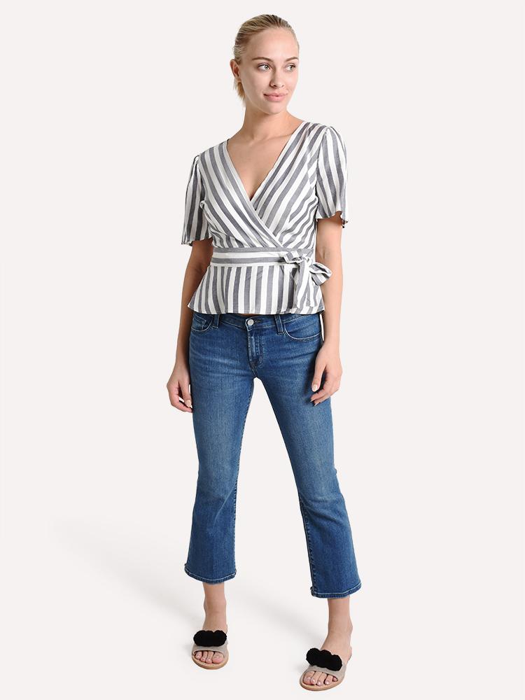 BB Dakota Wrappers Delight Wrap Top