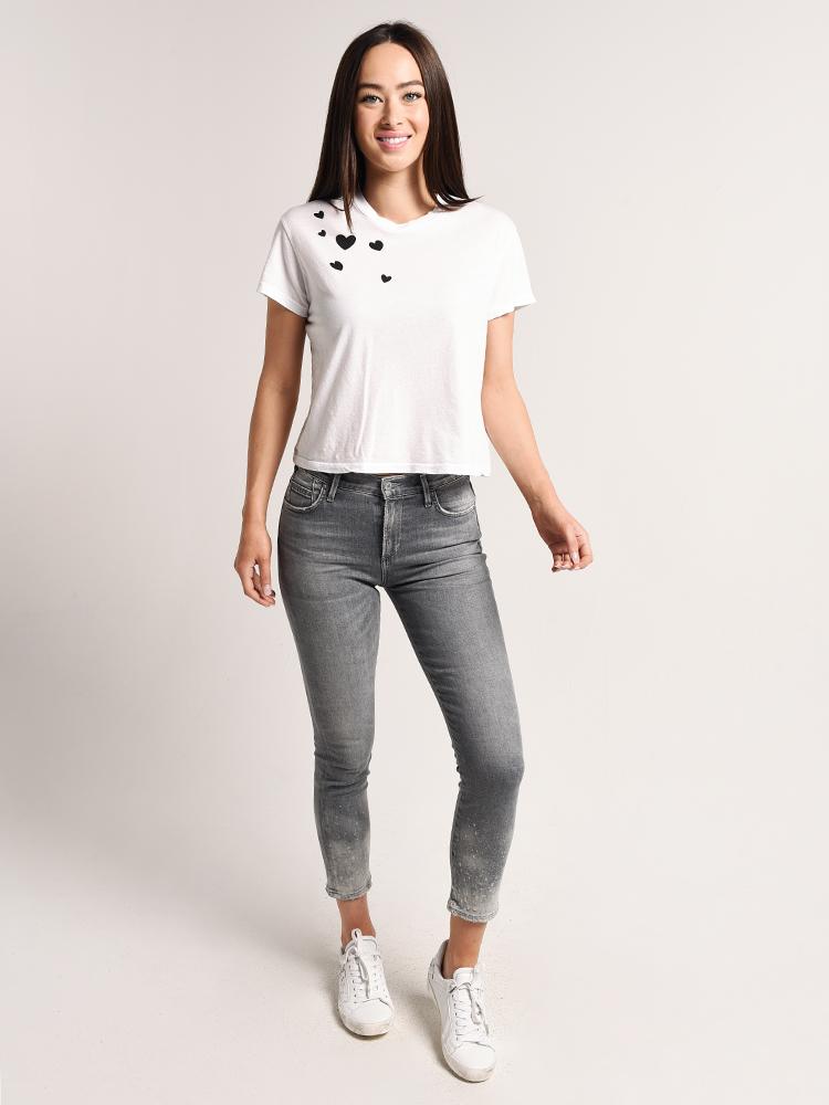 Monrow Heart Cluster Tee