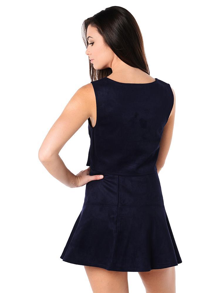 Jack By BB Dakota Delacour Faux Suede Top