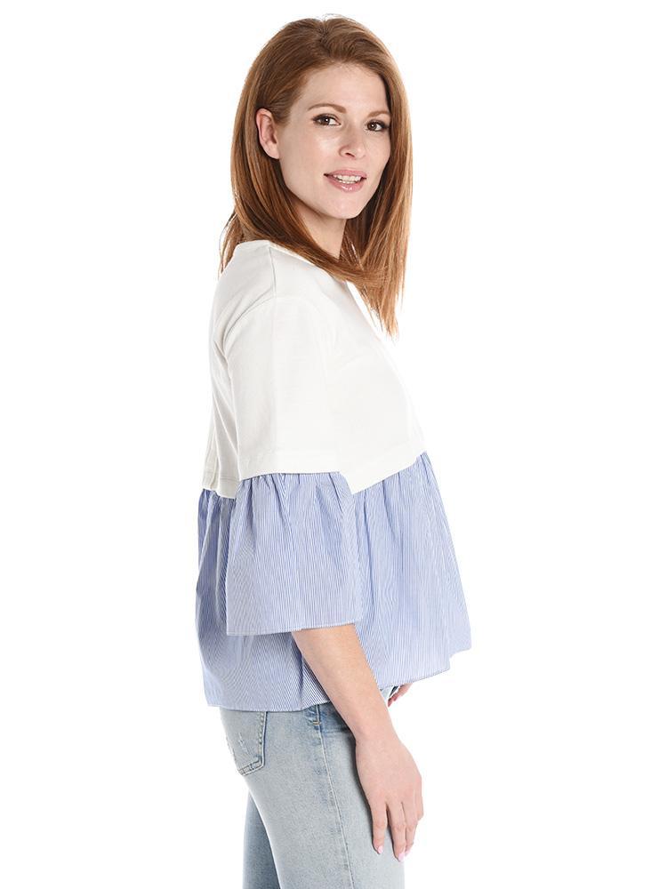 Kinly Layered Poplin Top