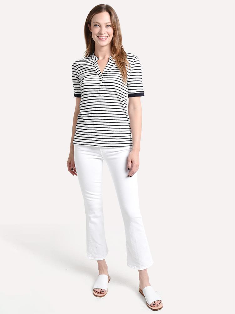 Frame Women's Cut Off Polo