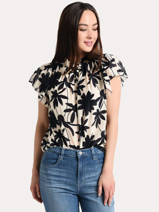 Trovata Carla High Neck Blouse