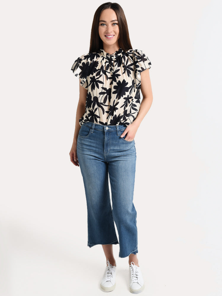 Trovata Carla High Neck Blouse