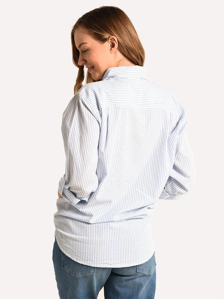 Sundry Stripes Oversized Shirt