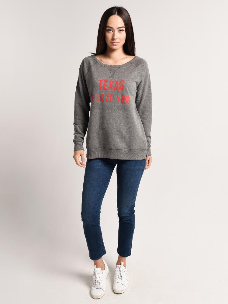 Parker Thatch Texas I Love You Sweatshirt