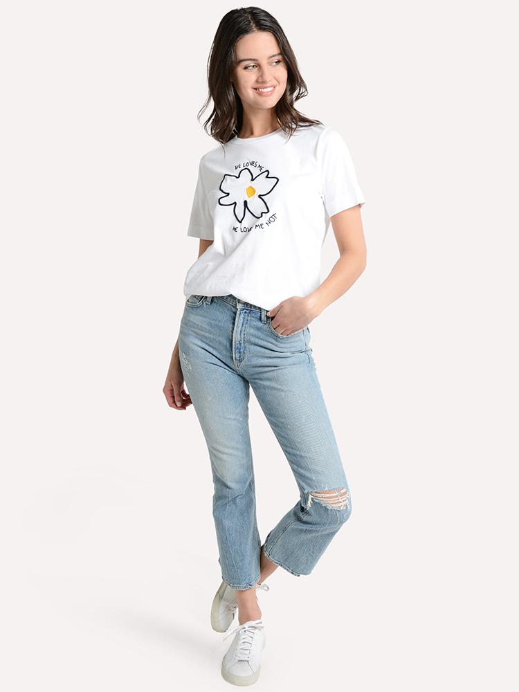Chinti & Parker Forget Me Not Short Sleeve T Shirt