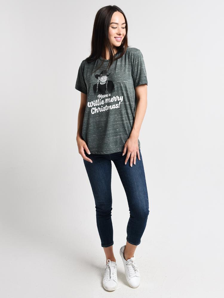 Charlie Southern Willie Merry Christmas Tee