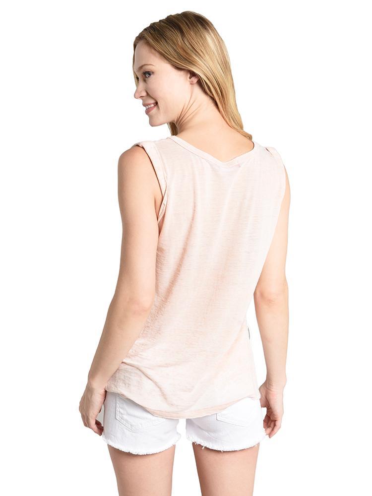 Philanthropy Francis Rolled Muscle Tank