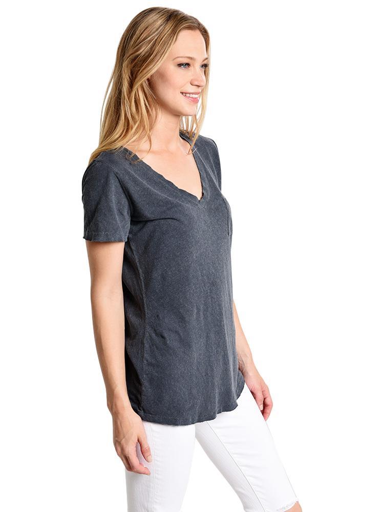 Philanthropy Lynne Deep V Top